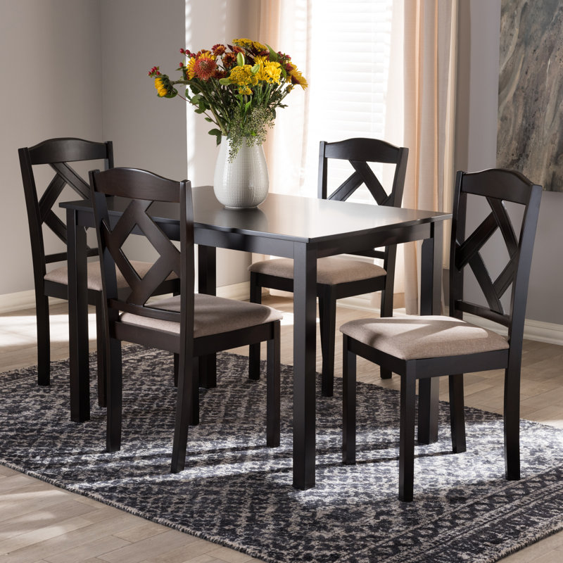 Red Barrel Studio® Goosman Modern and Contemporary 5 Piece Breakfast